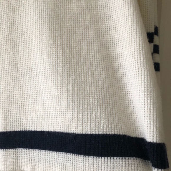 Madewell Mapbook Waffle Knit Pullover Sweater XS - Picture 5 of 8